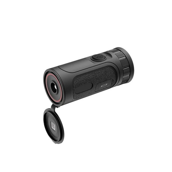 Monocular térmico Guide TE211M con pantalla AMOLED en vista frontal