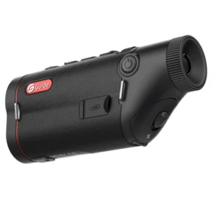 Monocular térmico Guide TD633L vista frontal con telémetro láser y pantalla AMOLED
