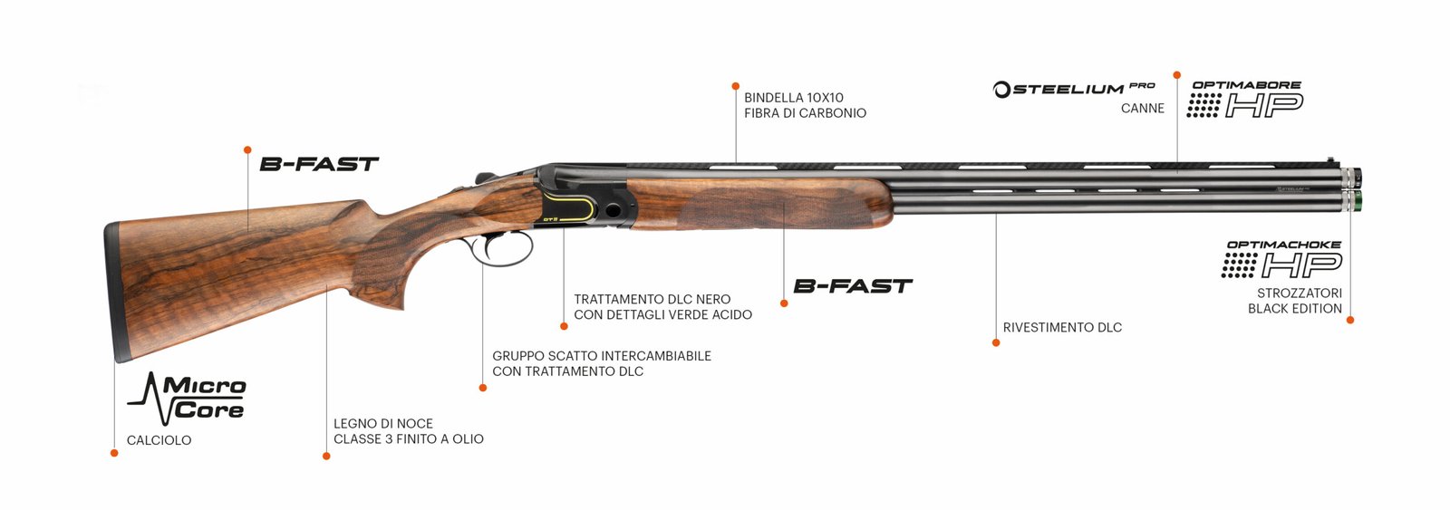 BERETTA DT11 BLACK DLC SKEET - Imagen 2
